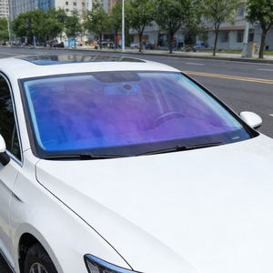 Película de tinte para parabrisas lateral de coche camaleón con luz púrpura emperador VLT 70%, lámina para ventana lateral automática, cambio de Color, pegatina Solar a prueba de rayos UV - Product Image 3