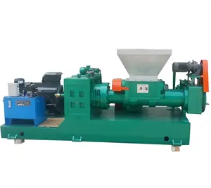 High Capacity Forcing Feeding Rubber Extruder With Double Heads/Rubber Strainer
