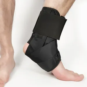 Soporte de tobillo con cordones ajustable para <span class=keywords><strong>correr</strong></span>, baloncesto, recuperación de lesiones, envoltura de esguince de tobillo - Product Image 6