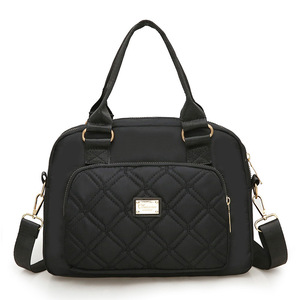 Модная нейлоновая сумка через плечо, портативная, женская, простая, повседневная, новая, многослойная, маленькая, в корейском стиле, на молнии, с одним ремнем, с буквенным принтом - Product Image 6