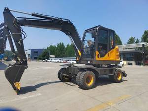 Chine : Vente chaude – Mini-excavatrice sur roues de 15 tonnes pour travaux de terrassement - Product Image 3