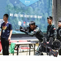 Équipement de tir au laser en plein air, pistolet et gilet, jeu de tir au laser multijoueur
