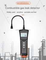 Détecteur portable de fuites de gaz GPL, analyseur de gaz naturel combustible (méthane, propane) avec certification ATEX et fonction de vibration