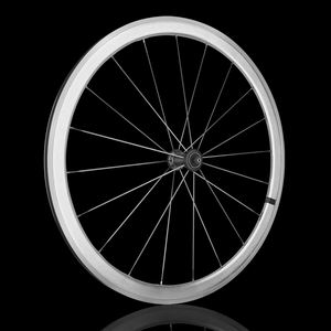 700C RUJIXU rétro argent traction droite rayons plats 30/ 40/50MM <span class=keywords><strong>jante</strong></span> vélo de route v jeu de roues de frein - Product Image 3