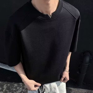 Camiseta de Manga Corta <span class=keywords><strong>para</strong></span> Hombre de Primera Calidad, Informal, Transpirable, Suave, Cómoda, de Secado Rápido y Ligera <span class=keywords><strong>para</strong></span> Correr y el Tiempo Libre - Product Image 3