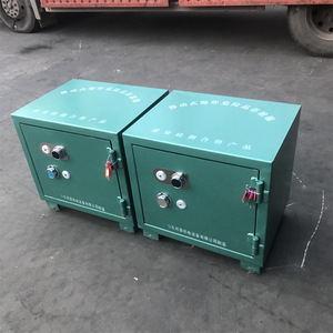Mobile Explosive Storage <b>Cabinet</b> 700x500x680mm Steel <b>Lockable</b> Explosion Proof For Fireworks And Detonators - Product Image 1