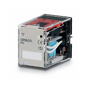 Relais à usage général Omron MY4N-D2-GS DC24V 4PDT 3A Contact en cuivre Garantie 1 an Alimentation enfichable - Product Image 4
