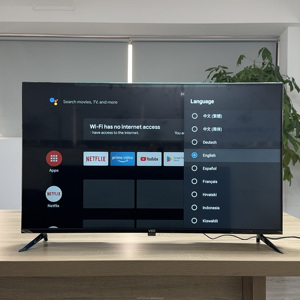 Téléviseur LED intelligent 43 <span class=keywords><strong>pouces</strong></span> 4K UHD HDTV Android/Google sans cadre Prêt à être expédié Bon <span class=keywords><strong>prix</strong></span> Modèle 43P735 - Product Image 2