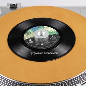 Lecteur de plateau tournant en aluminium, 7 pouces, lp <span class=keywords><strong>vinyle</strong></span>, <span class=keywords><strong>45</strong></span> rpm, adaptateur avec logo personnalisé imprimé - Product Image 2