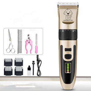 Kit de toilettage électrique pour chien Tondeuse à cheveux rechargeable à faible bruit pour chien - Product Image 1