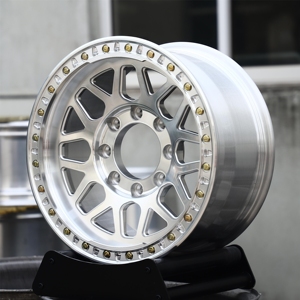 Rines JUWA para Silverado, Ram 2500, 3500, Nissan NV2500, <span class=keywords><strong>Hummer</strong></span> H2, de 17-22 Pulgadas, Todoterreno, Beadlock, Forjados, 8x165.1, 8x6.5, Aleación T6-6061 - Product Image 2