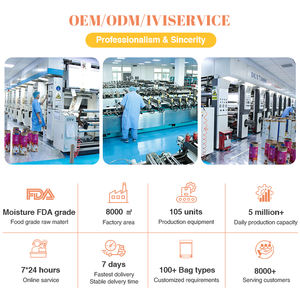 Bolsa de Embalaje de Alimentos para Mascotas, Perros y Gatos, con Cierre Hermético, Autosellable, con Diseño de Logotipo Impreso Personalizado, Bolsa de Pie - Product Image 6