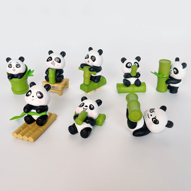 Price of a single large panda (buy eight and receive one set)