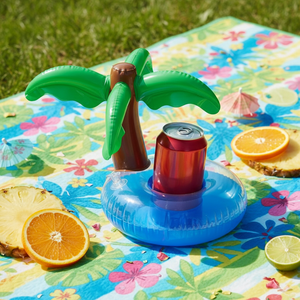 Custom PVC Inflatable Cup <strong>Holder</strong> for <strong>Pool</strong> Party Floating Drink <strong>Holder</strong> <strong>Beverage</strong> Tubs for Summer Water Play - Product Image 4