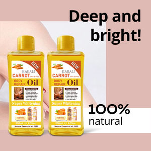 Aceite Corporal de Zanahoria Fresca 100% Natural KAJIALI, Súper Blanqueador, Hidratante, Antienvejecimiento, Repara Manchas Oscuras, para Todo Tipo de Piel - Product Image 3