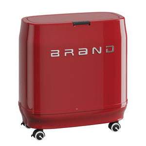 Brand Trash Can Large Capacity <b>Plastic</b> With Lid Wheels Indoor <b>Kitchen</b> Living Room Use - Product Image 5