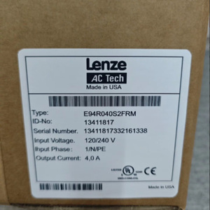 Variador de Frecuencia Lenze Ac Tech Drive E94R040S2FRM 120 240V 4A Corriente de Salida Variable - Product Image 1