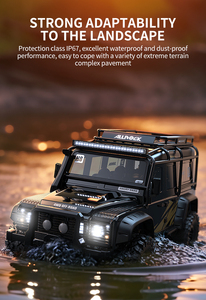 รถบังคับวิทยุ MJX H8H+ 1/8 4WD RC Rock Crawler รุ่นใหม่, มอเตอร์ไร้แปรงถ่าน 3970 8CH, ตัวควบคุมความเร็ว 80A ESC, เซอร์โว 35 กก., โครงอะลูมิเนียมอัลลอย, ของเล่นรถบังคับวิทยุสำหรับมือสมัครเล่น - Product Image 4