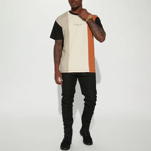 T-shirt à manches courtes pour homme, logo personnalisé, c'est la vie, coton 180g, prix d'usine, fabricant, qualité OEM - Product Image 1