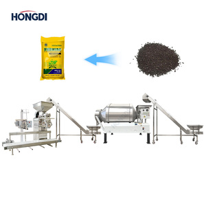 Ligne de transformation alimentaire automatique haute efficacité HONGDI, mélangeur rotatif à tambour 1000L, machine d'emballage sous blister double pour noix - Product Image 2
