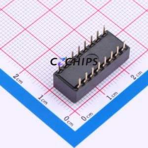 2.54-8P CJCB DIP Switch Through hole Component (THT) Switch Piano Key Single Pole Single Throw 8 PC Pin - Product Image 2