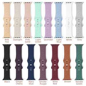 Correa de Reloj Deportiva de Silicona Transpirable con Estampado de Leopardo de <span class=keywords><strong>44MM</strong></span> para <span class=keywords><strong>Apple</strong></span> <span class=keywords><strong>Watch</strong></span> <span class=keywords><strong>SE</strong></span> - Product Image 2