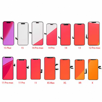 Écrans de téléphone portable directement de l'usine avec garantie d'un an, tailles 5,4/6,1/6,7 pouces, écrans OLED/TFT In-cell, 100 % testés pour la série