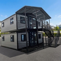 Cabane préfabriquée en conteneur, maisonnette, bungalow, mini-cabane en forme de pomme, maison modulaire préfabriquée, chambre capsule, hôtel, complexe hôtelier