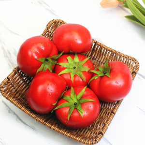 Tomates artificielles réalistes, fausses tomates rouges, modèle réaliste pour la décoration de la maison, de la cuisine ou des fêtes - Product Image 4