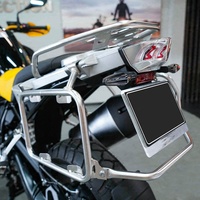 Advrestoration – Supports de coffres arrière à trois compartiments en acier inoxydable pour motos R1200GS/R1250GS