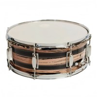 Hot Sale Poplar Wood Wood Grain 14-inch Snare Drum Percussion Instrument with Strap