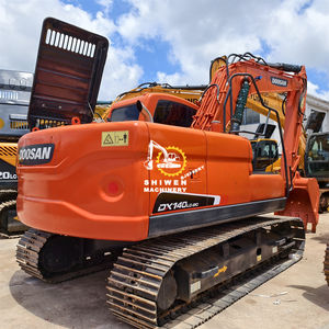 Excavadora de cadenas Doosan DX140-9C usada, 14 toneladas, bajo precio, maquinaria para movimiento de tierras, motor Doosan DL06, capacidad de cazo de 0.51m - Product Image 4