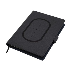 Netum — chargeur usb personnalisé en cuir pu, taille 4 B5, pour journal intime, chargeur sans fil, avec stylo et ports multiples - Product Image 4