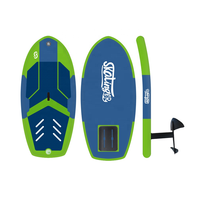 Planche de Surf en carbone/aluminium + feuille d'aile + feuille gonflable cerf-volant de Surf pour le SKI de Surf
