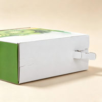 Emballages personnalisés avec logo, boîtes en carton, boîtes d'expédition en carton ondulé biodégradables et écologiques avec logo personnalisé, emballages avec bande détachable