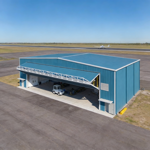 Hangar Prefabricado de Acero de Larga Duración, Resistente al Fuego y con Aislamiento Térmico - Product Image 4
