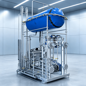 Sistema de Recuperación de Dióxido de Carbono de Tecnología Avanzada, Equipo de Recuperación de CO2 de Gases de Escape con Hielo Seco al 99-99.999% para la Captura de Carbono - Product Image 5