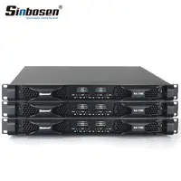 Sinbosen K4-1700 4 चैनलों पेशेवर ऑडियो डिजिटल 4000 वाट 4 चैनलों कक्षा डी एम्पलीफायर और तुलनाकारक