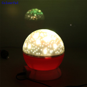 Romantic Rotating Starlight Small Toys Illuminated <strong>by</strong> Projectors Birthday Gifts Filled With Night <strong>Lights</strong> and Stars - Product Image 1