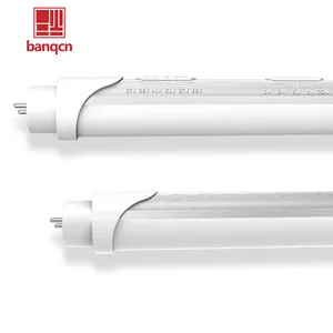 Banqcn t8 lampu tabung led terintegrasi, garansi 5 tahun pintar 10w 12w 15w 18w 22w 4 kaki 120 cm untuk toko
