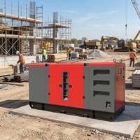 Groupe électrogène diesel silencieux Honghao HK50kw, type mobile/silencieux, pour chantiers extérieurs, sûr et fiable, puissance personnalisable