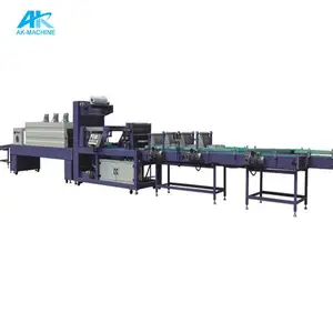 Tunnel Shrink Wrapping Packing Machine Small Empty Bottle Packing Machine Plastic Packages Production Equipment