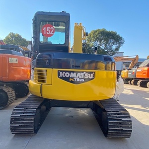 Japanese Used <b>Mini</b> Excavators Engineering Second Hand Crawler <b>Mini</b> Excavator KOMATSU <b>PC</b> 78US for Sale - Product Image 1