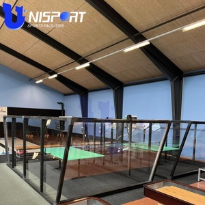 Pista de Pádel y <span class=keywords><strong>Ping</strong></span> Pong, Pista Deportiva de Vidrio para Interiores y Exteriores, para Clubes, Resorts y Entretenimiento Familiar - Product Image 2