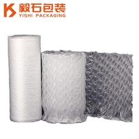Rouleau de film à coussin d'air personnalisé YISHI, emballage gonflable grand format pour la protection des expéditions en PE, économie de coûts, film à bulles pour l'emballage
