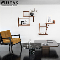 WISEMAX-mesa de centro cuadrada de cristal para sala de estar, muebles de lujo de acero inoxidable, conjunto para hotel