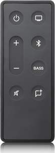 Télécommande de remplacement pour barre de son <span class=keywords><strong>Bose</strong></span> Solo série II/ haut-parleur <span class=keywords><strong>TV</strong></span> compatible avec les systèmes de son <span class=keywords><strong>TV</strong></span> Solo 5 10 15 série II - Product Image 2
