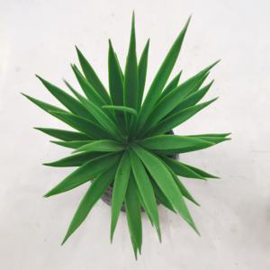 Vente en gros de petites plantes succulentes artificielles en pot en céramique, déco murale suspendue pour la fête des mères à la maison, au bureau ou dans la salle de bain - Product Image 2