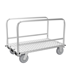 Chariot à main multifonctionnel 2 en 1 en acier, chariot à bras robuste, chariot à bras en bois - Product Image 2