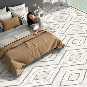 Azulejos de Porcelana Cerámica Carrara White Book Match 600x1200mm, Colección de Lujo para Pisos y Paredes de Hoteles - Product Image 5